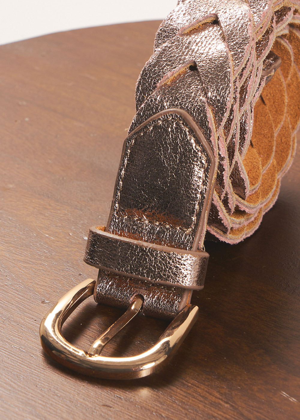 CHARLOTTE Braided belt - 1 - Sud Express - Sud Express