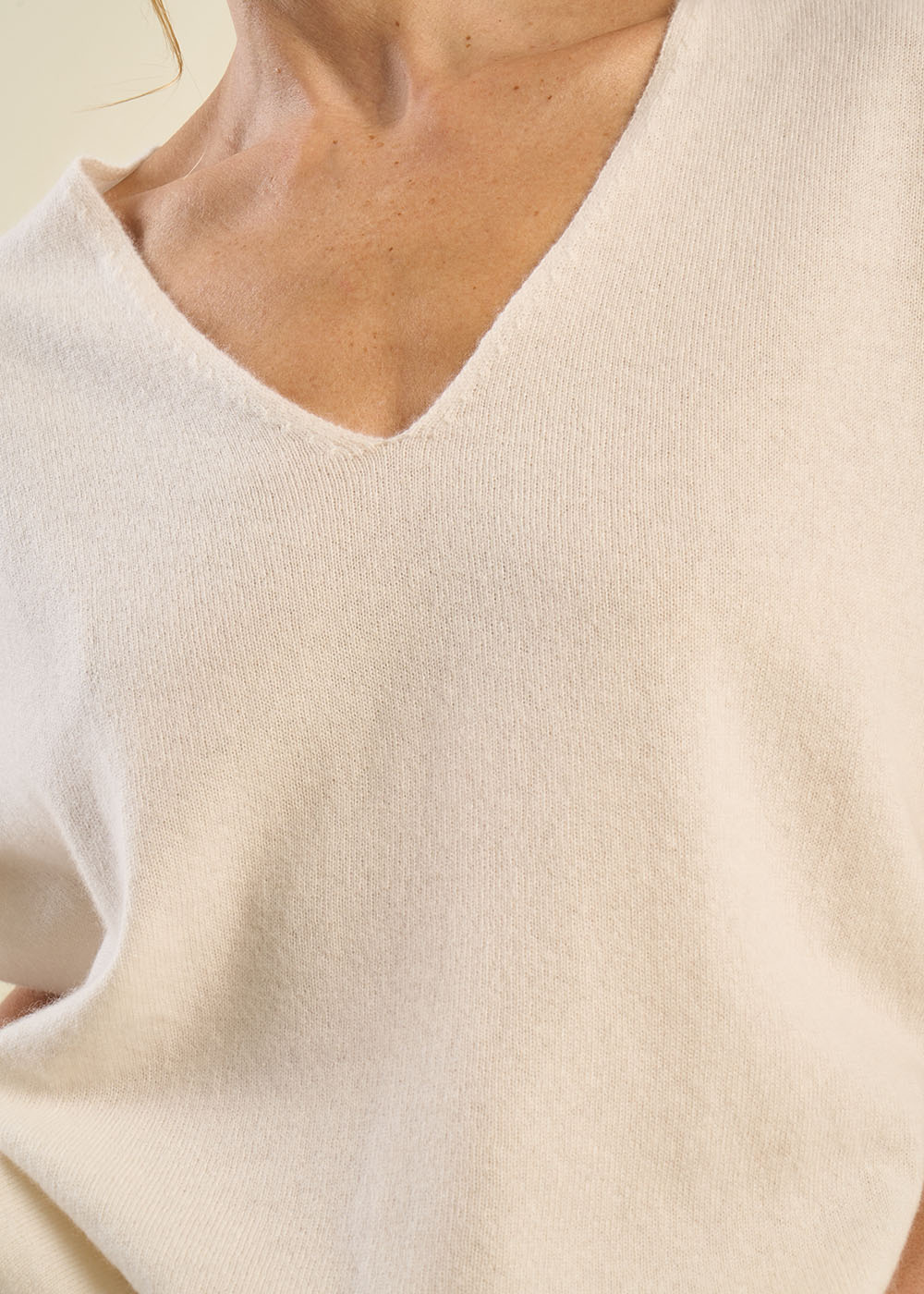 MAELLO Pull manches courtes en cachemire - 4 - Sud Express - Sud Express