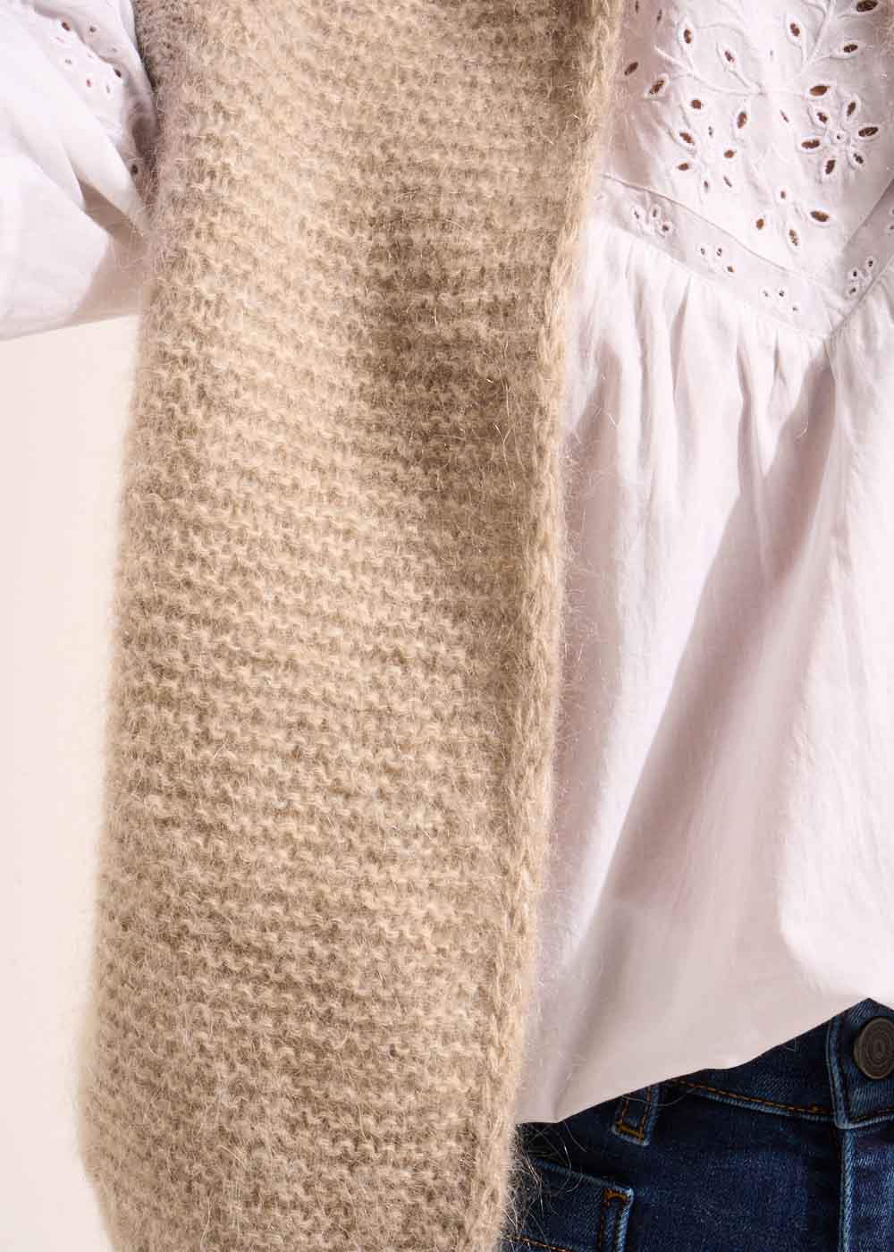 GOTANA Short sleeveless mohair cardigan - 4 - Sud Express - Sud Express