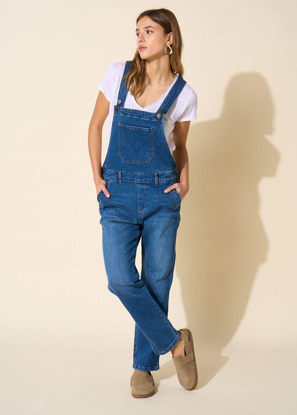 SARYA Denim overalls - 1 - Sud Express - Sud Express