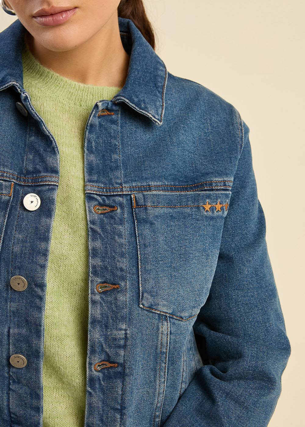 VOKOLY Denim jacket - 2 - Sud Express - Sud Express