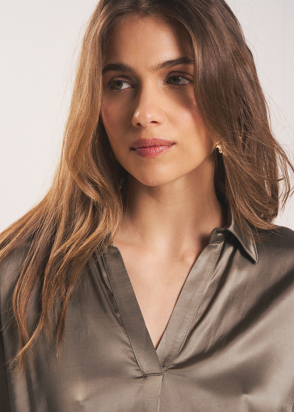 Satin Fluid Blouse - Sud Express - 6 - Sud Express