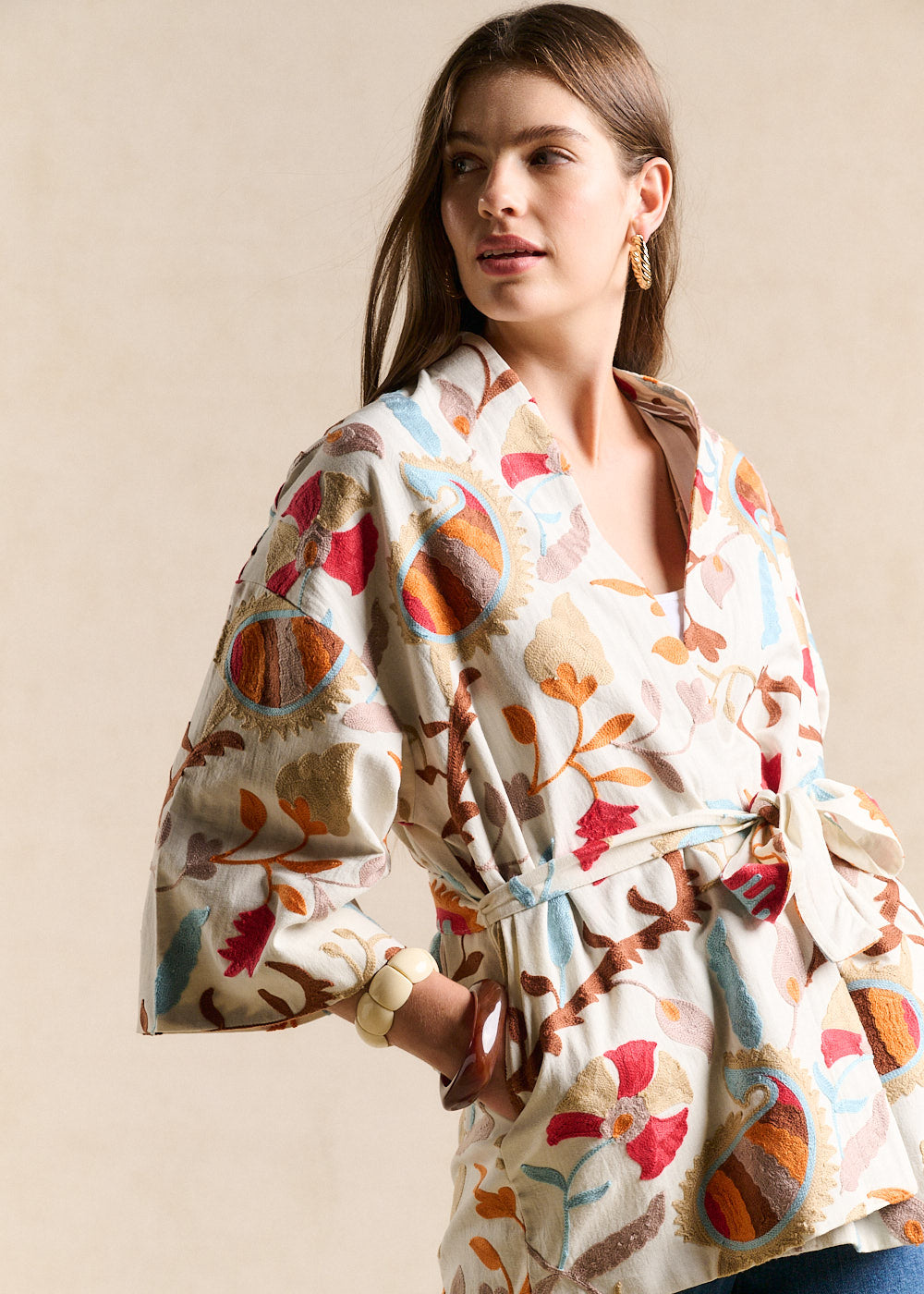 VARELLA Printed kimono  - 2 - Sud Express - Sud Express