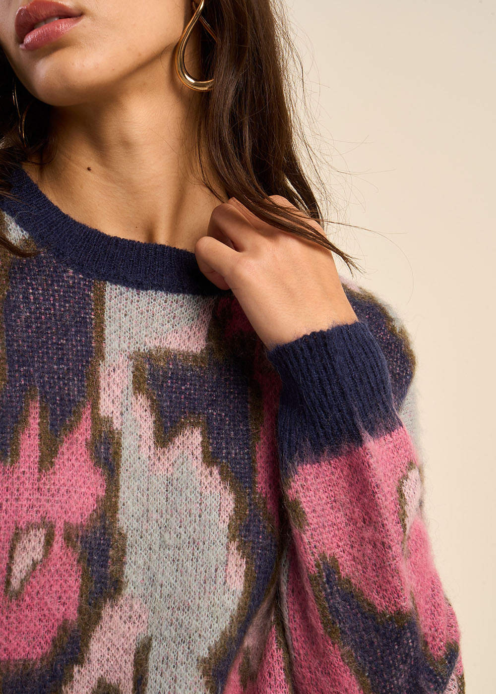MUSCA Floral print round-neck sweater - 2 - Sud Express - Sud Express