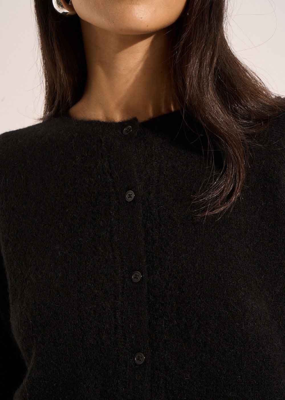 GABY Embroidered round-neck cardigan - 2 - Sud Express - Sud Express