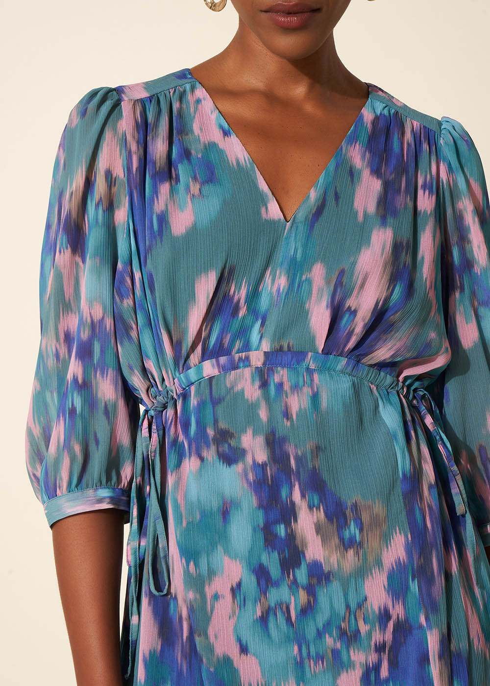 RASKA Printed long dress - 4 - Sud Express - Sud Express