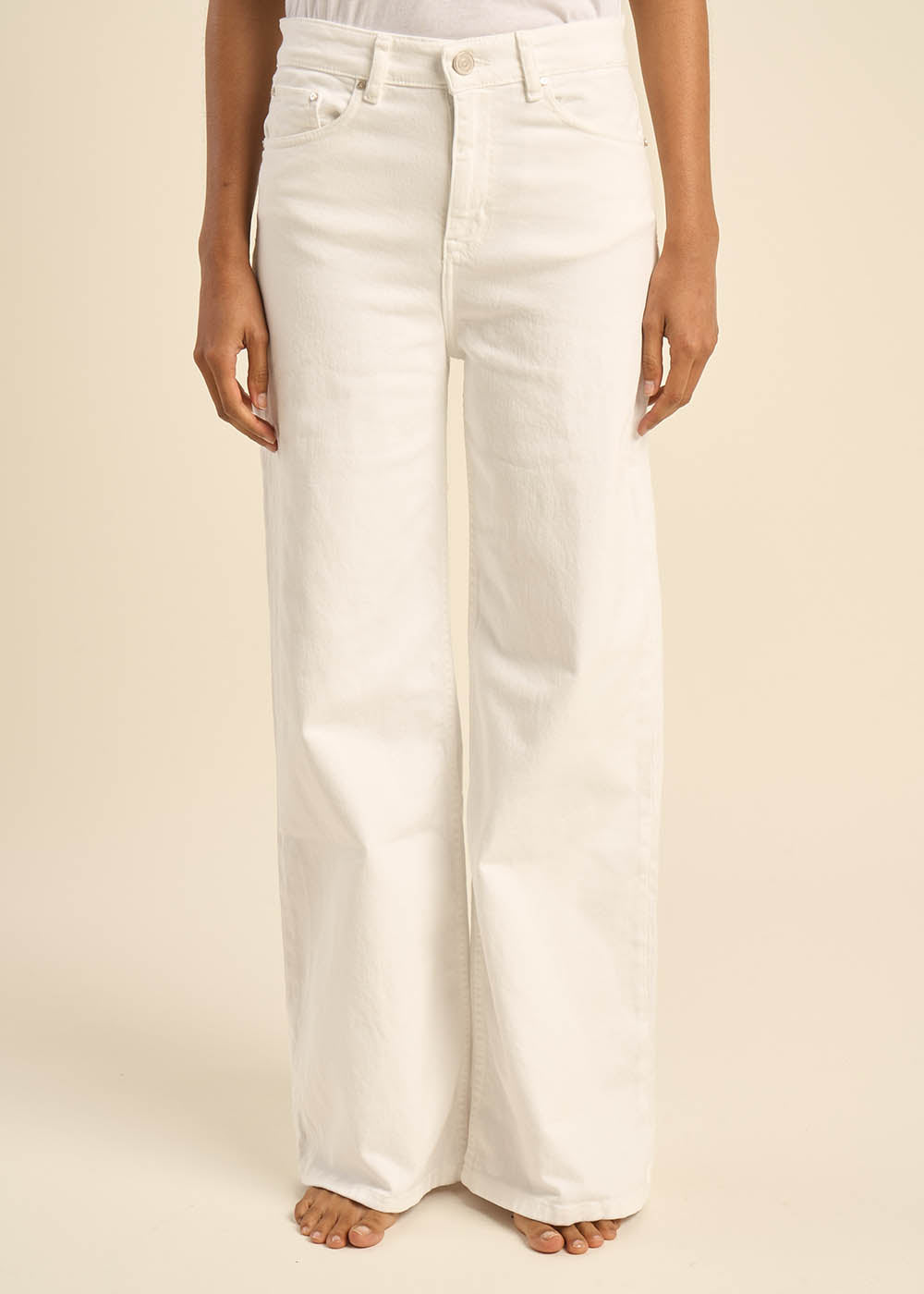 High-waisted flare jeans - Sud Express - 5 - Sud Express