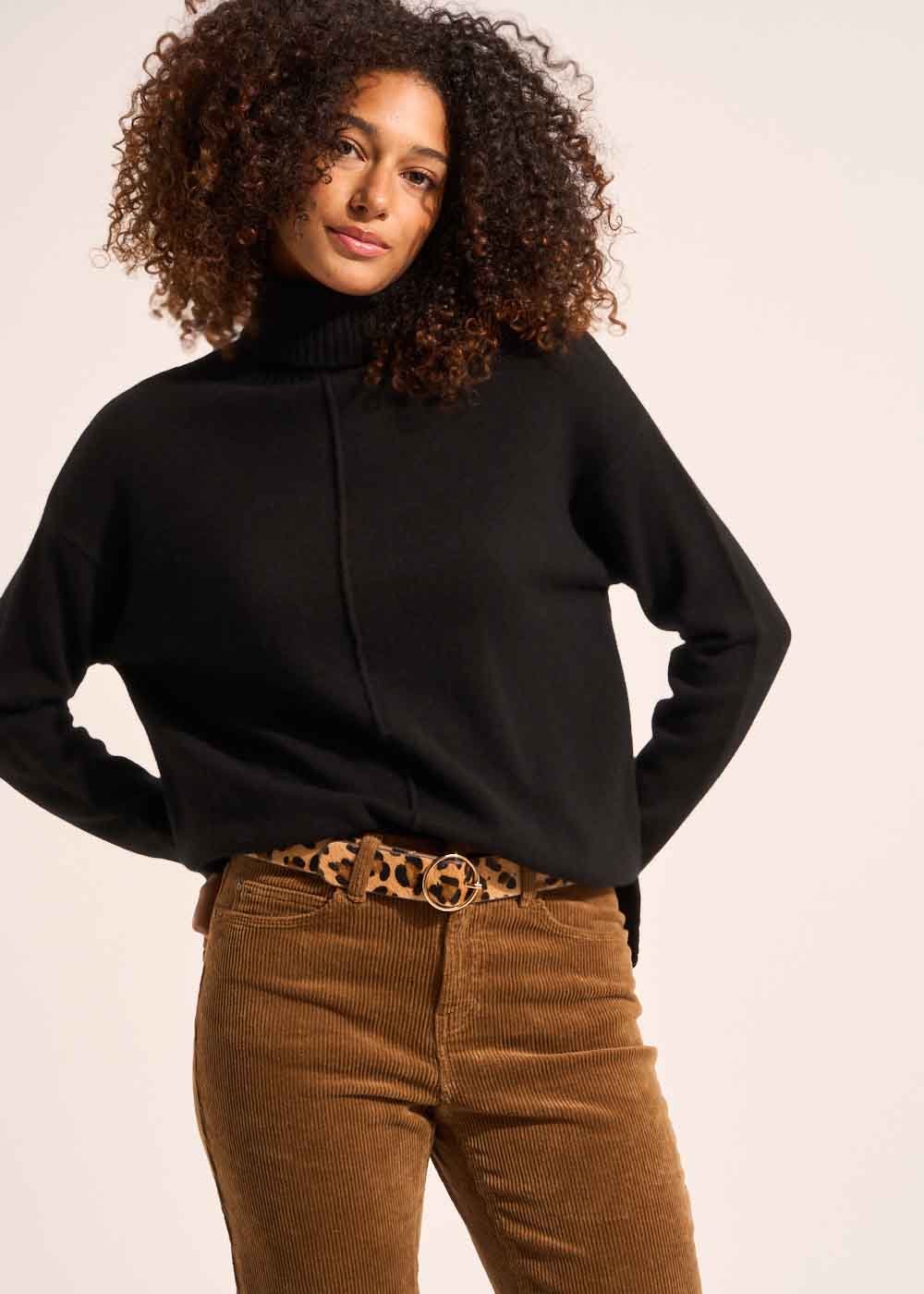Wool turtleneck pullover - Sud Express - 5 - Sud Express