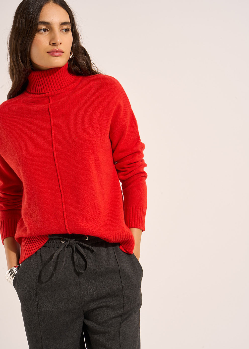 Wool turtleneck pullover - Sud Express - 5 - Sud Express
