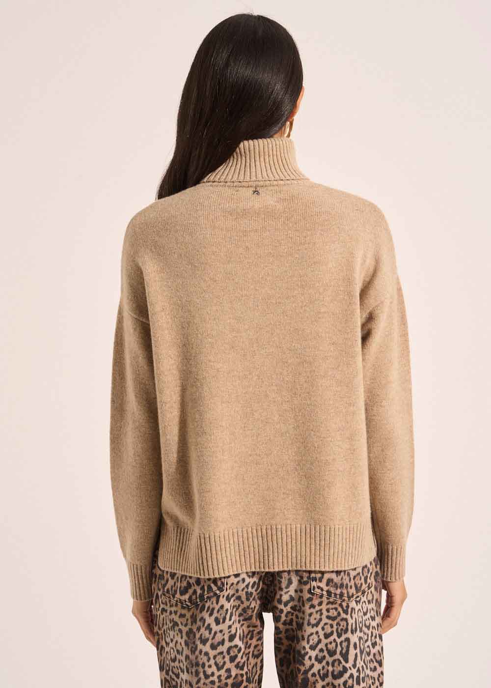 MAJOY Wool turtleneck pullover - 3 - Sud Express - Sud Express