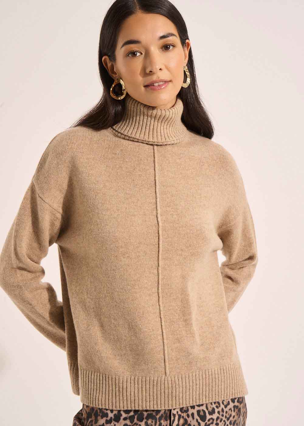 Wool turtleneck pullover - Sud Express - 6 - Sud Express