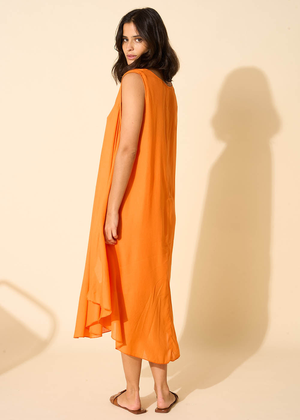 RIMITI V-neck midi dress - 3 - Sud Express - Sud Express