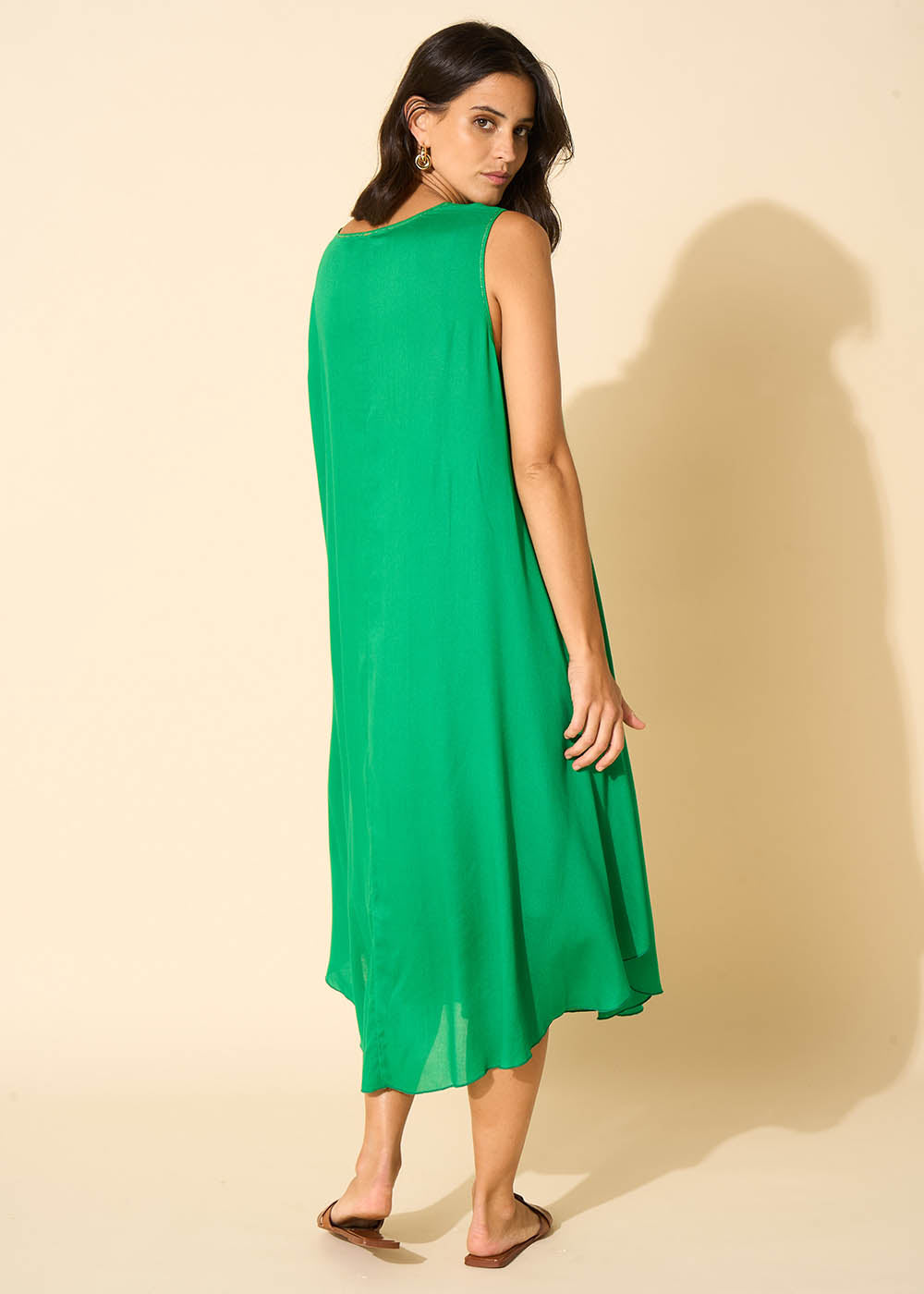 RIMITI V-neck midi dress - 3 - Sud Express - Sud Express