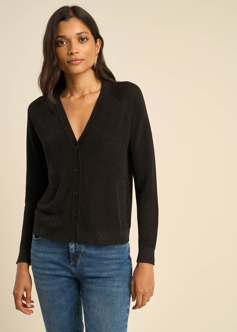 Vest with shiny details - Sud Express - 5 - Sud Express