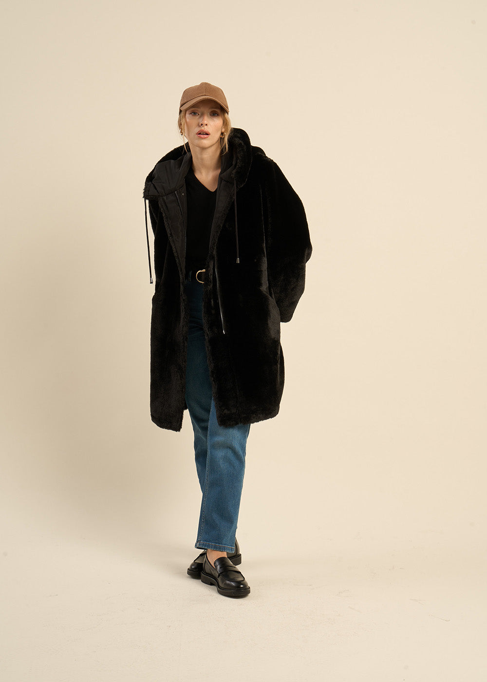 MEXICO Reversible bi-material parka - 1 - Sud Express - Sud Express