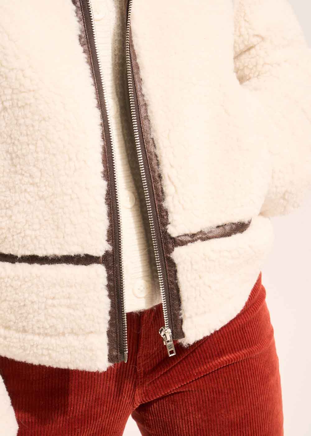 MICHIGAN Faux fur coat - 2 - Sud Express - Sud Express