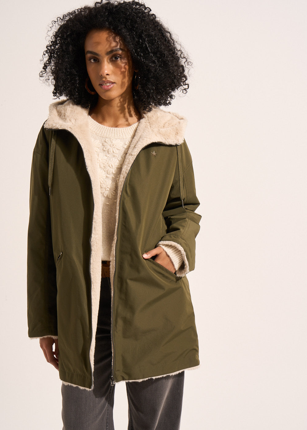 VOELLA Two-in-one parka - 1 - Sud Express - Sud Express
