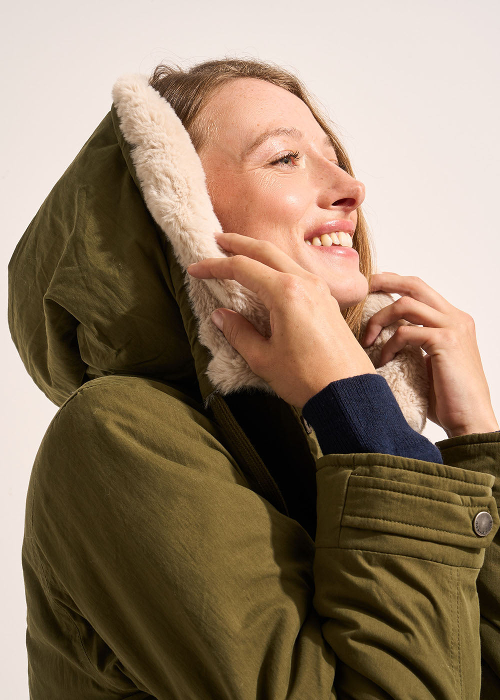 Long hooded parka - Sud Express - 5 - Sud Express