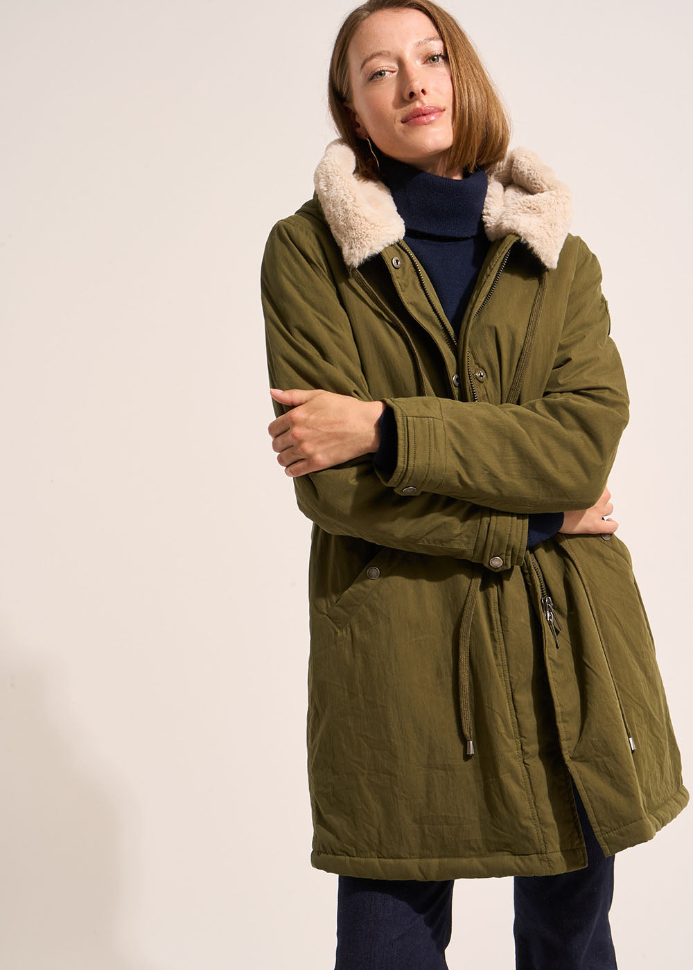 Long hooded parka - Sud Express - 7 - Sud Express