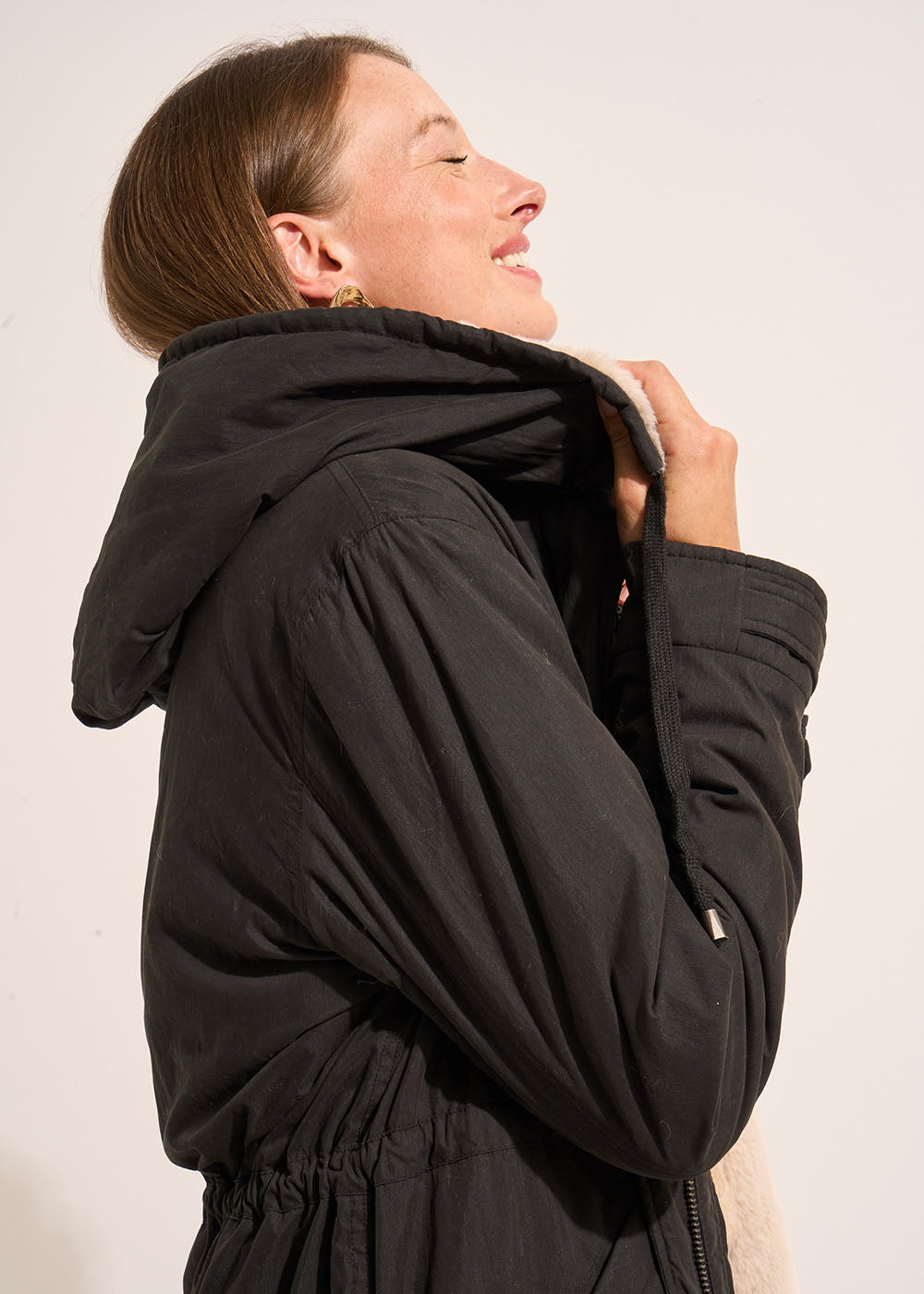 Long hooded parka - Sud Express - 6 - Sud Express