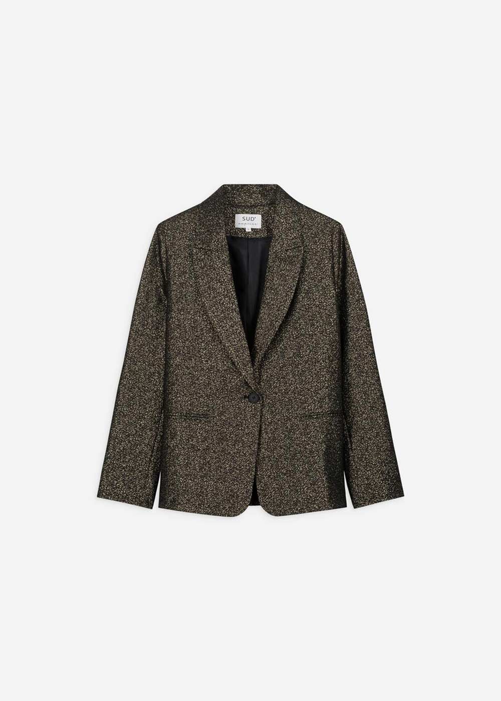 Speckled jacquard suit jacket - Sud Express - 6 - Sud Express