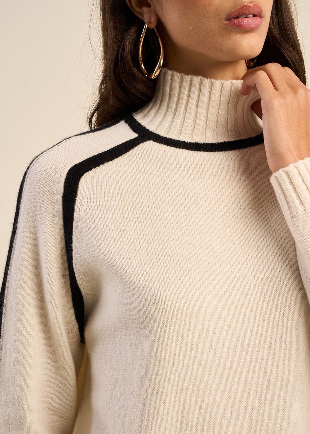 MINIKA Wool turtleneck sweater - 2 - Sud Express - Sud Express