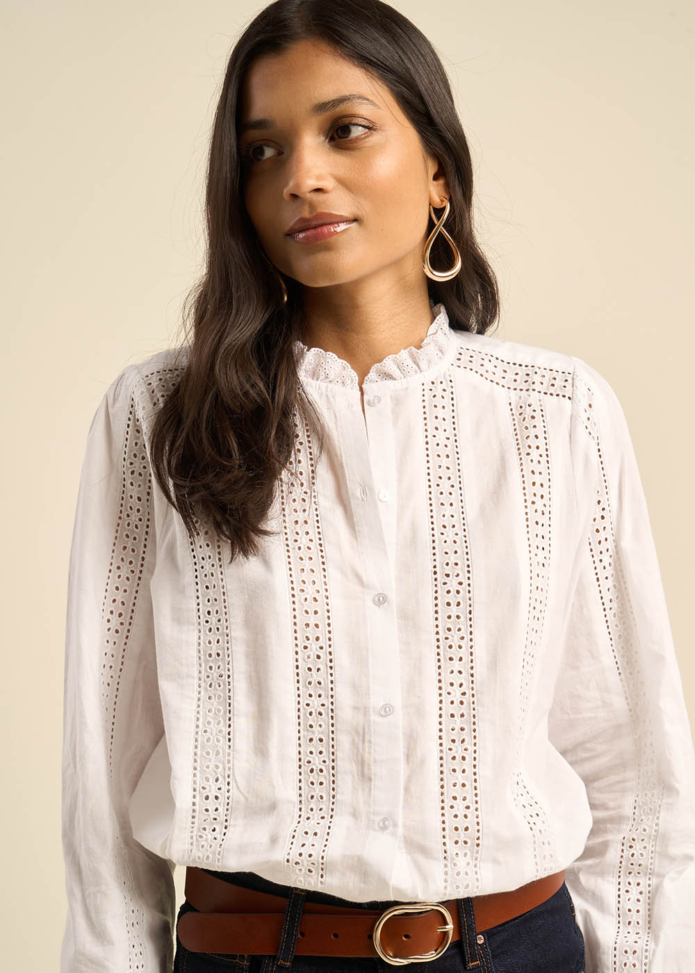 CABALINA Embroidered shirt - 2 - Sud Express - Sud Express