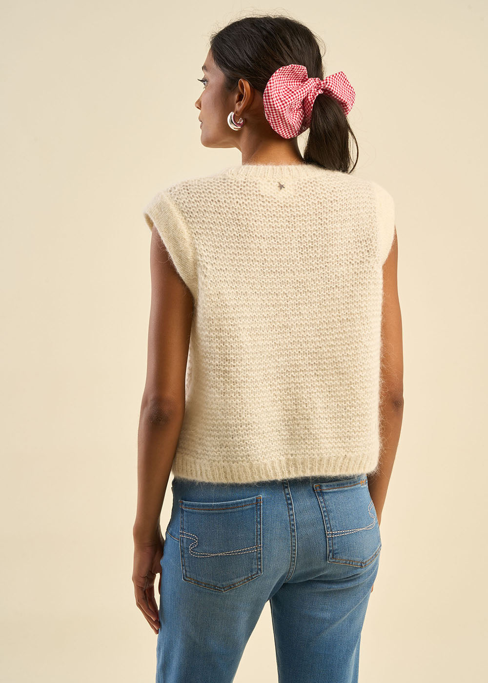 MOTANA Short-sleeved round-neck sweater - 3 - Sud Express - Sud Express
