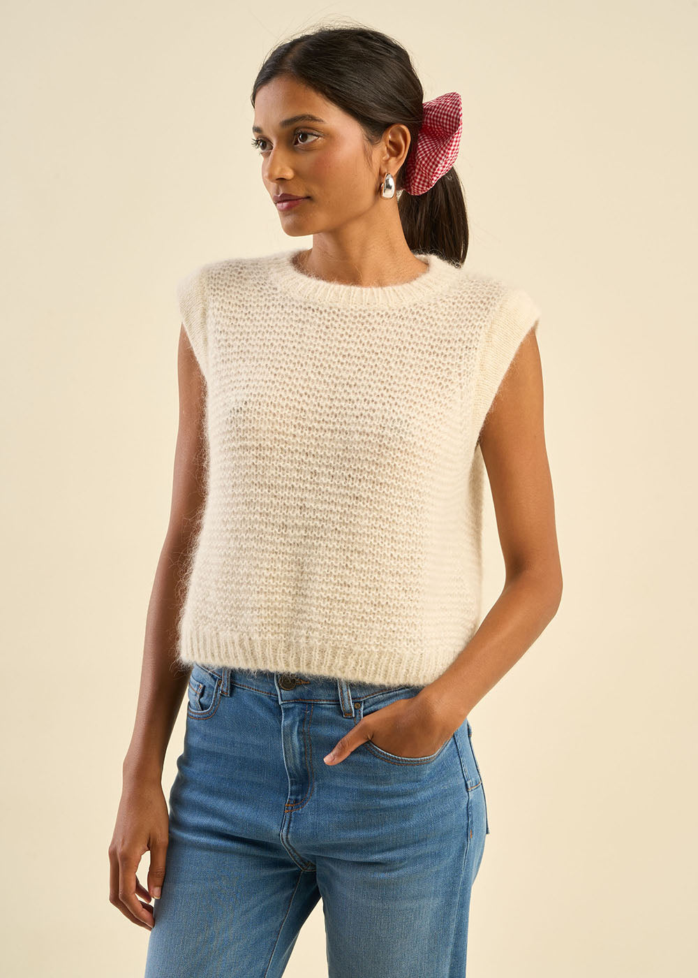 Short-sleeved round-neck sweater - Sud Express - 6 - Sud Express