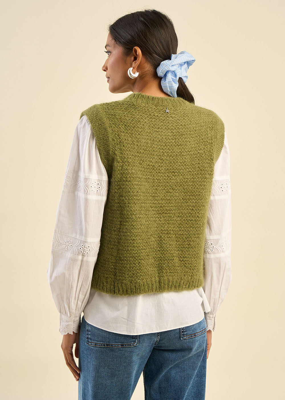 Short-sleeved round-neck sweater - Sud Express - 3 - Sud Express