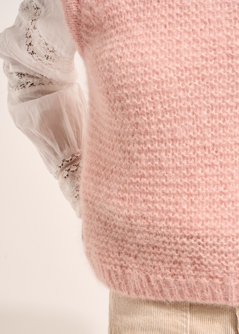 MOTANA Short-sleeved round-neck sweater - 4 - Sud Express - Sud Express