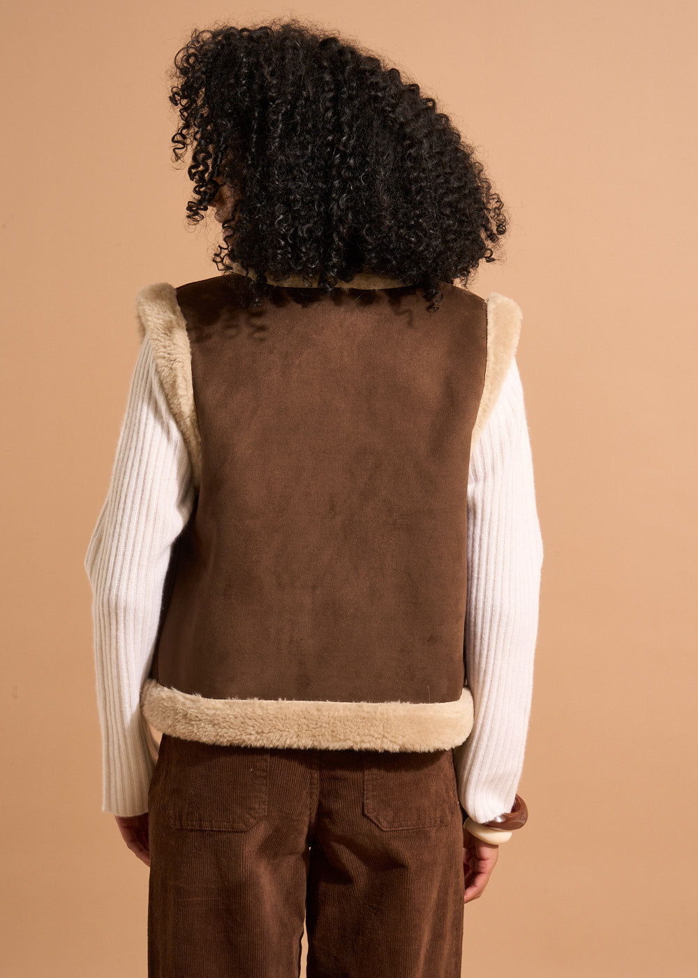 GASTY Sleeveless wool vest - 3 - Sud Express - Sud Express