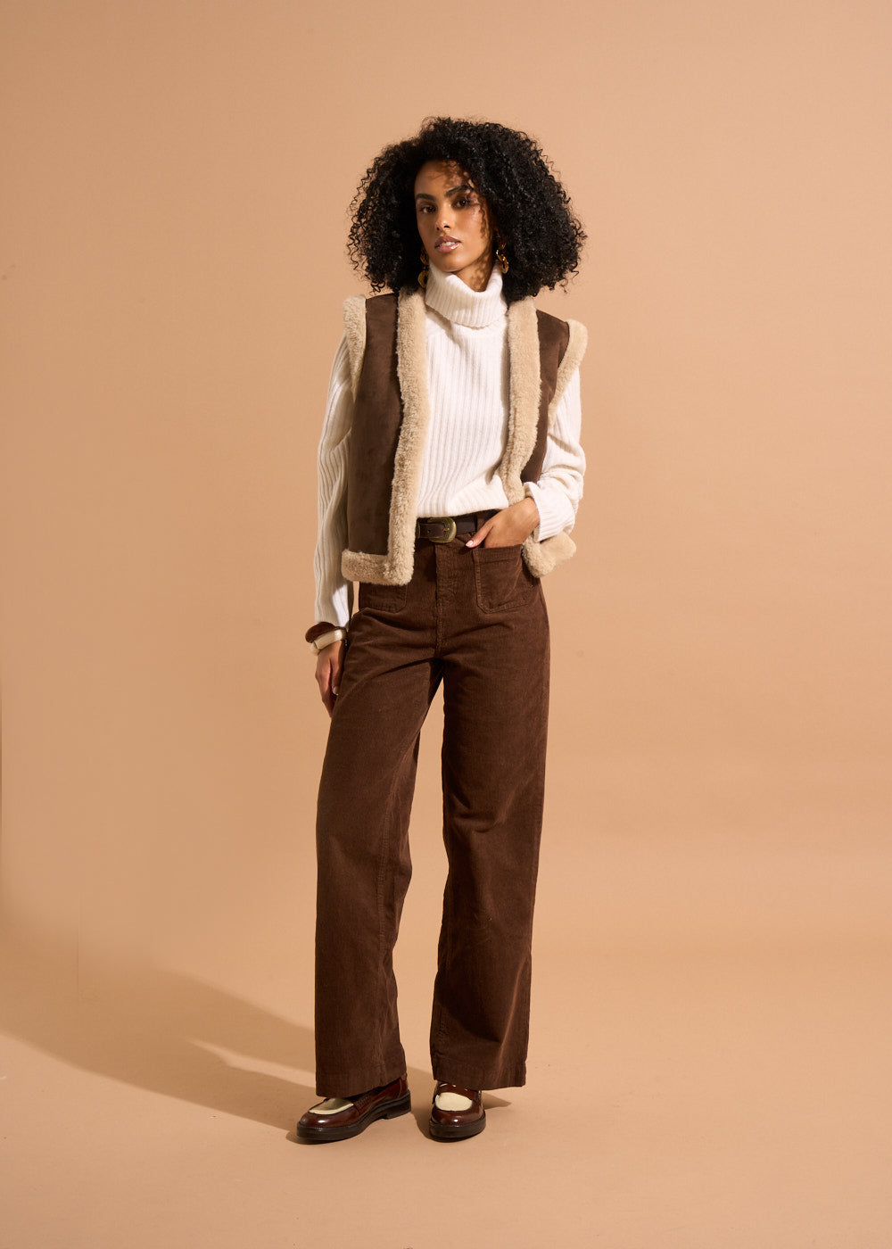 Sleeveless wool vest - Sud Express - 5 - Sud Express