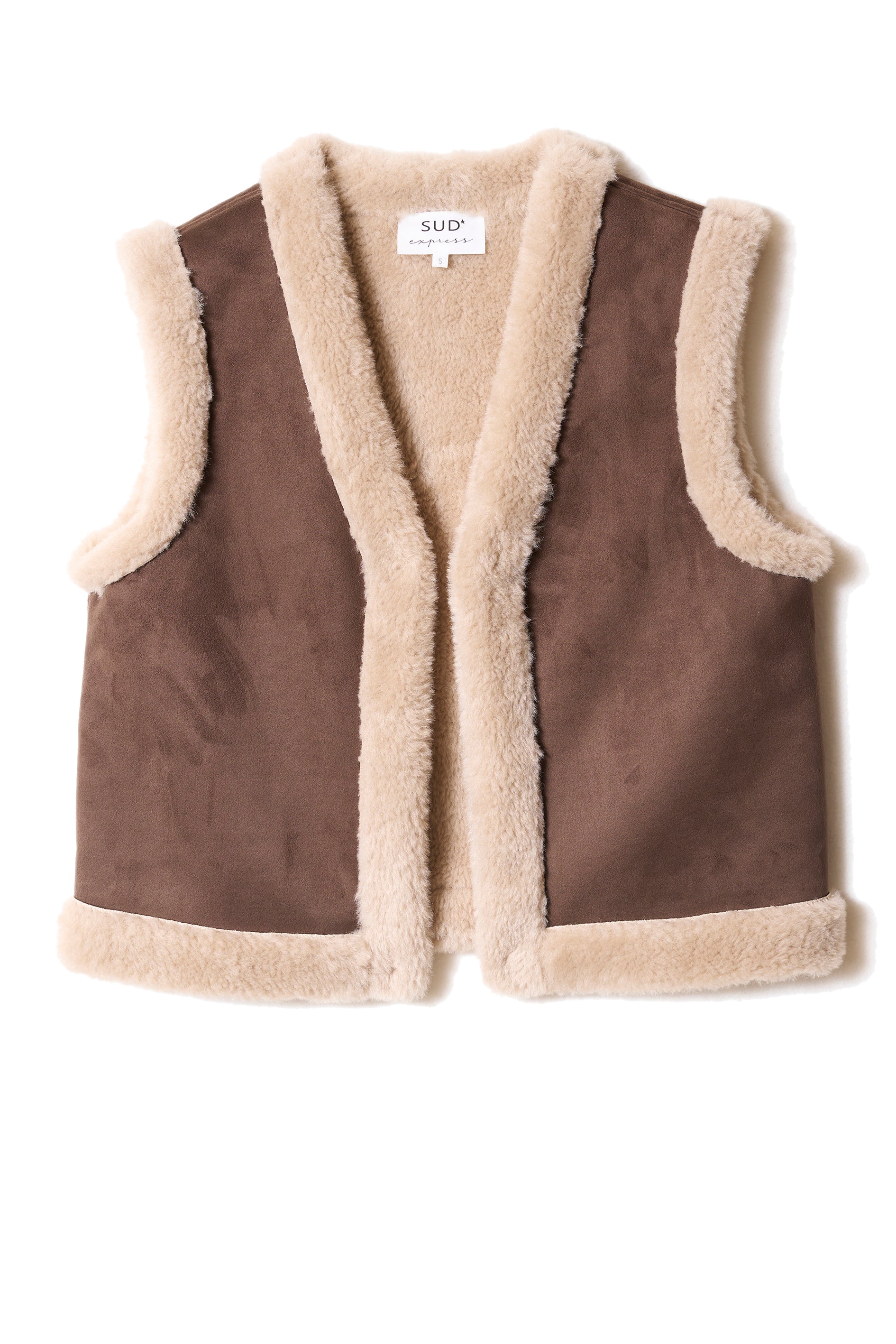 Sleeveless wool vest - Sud Express - 6 - Sud Express