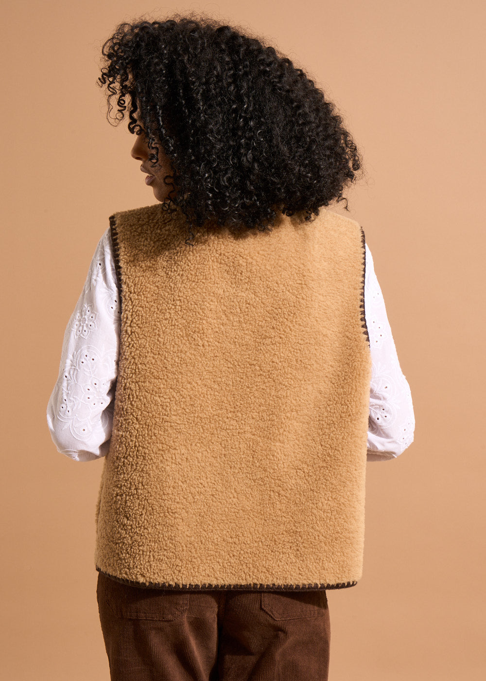 GIRA Faux fur vest - 3 - Sud Express - Sud Express