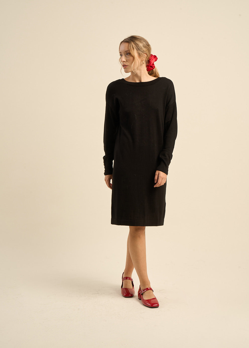 Jumper with buttoned cuffs - Sud Express - 5 - Sud Express