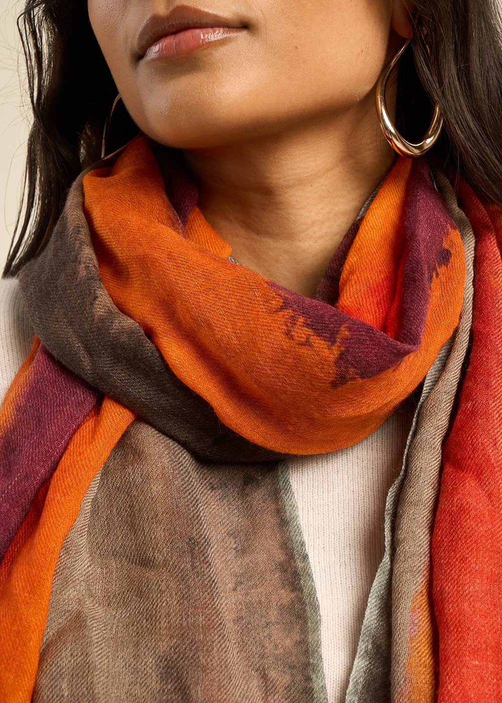 EDITHE Wool scarf - 2 - Sud Express - Sud Express