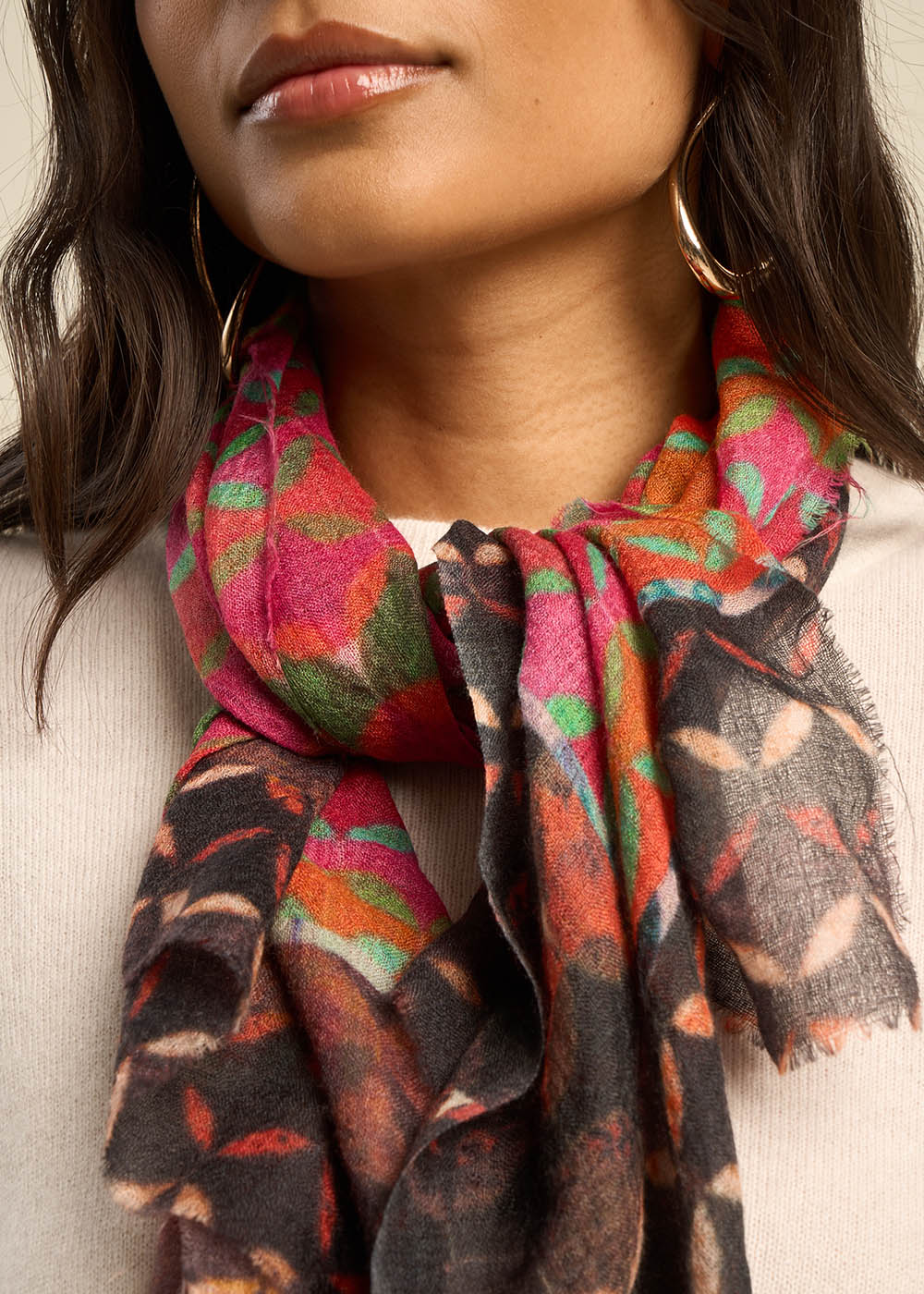 ELANOR Wool scarf - 2 - Sud Express - Sud Express