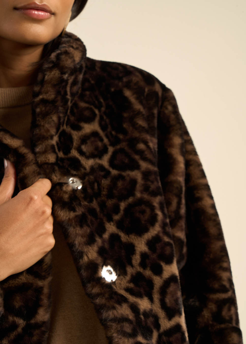 MACYLIA Short faux fur coat - 2 - Sud Express - Sud Express