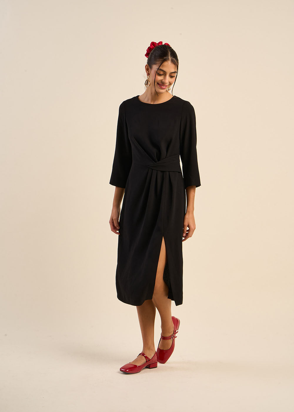 ROBINE Long slit dress - 1 - Sud Express - Sud Express