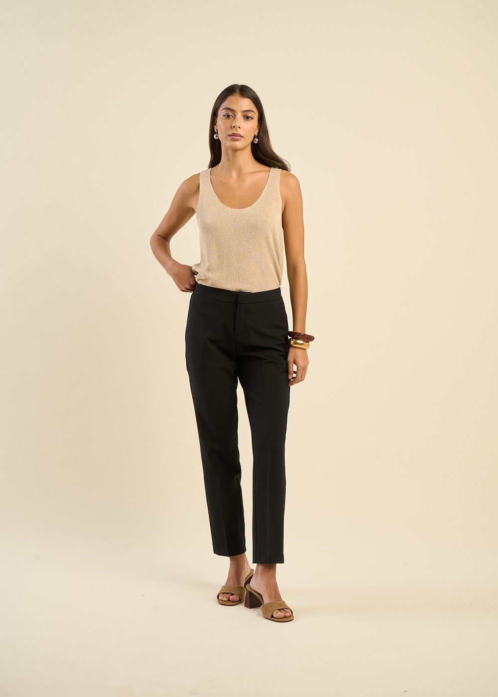 PAULIN Tailored pants - 1 - Sud Express - Sud Express