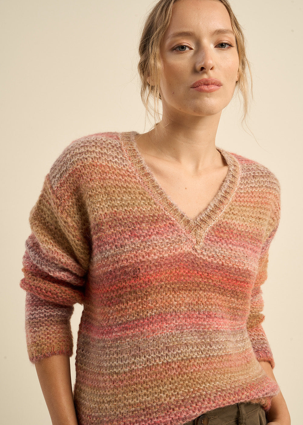 MAGALIE Striped sweater - 2 - Sud Express - Sud Express