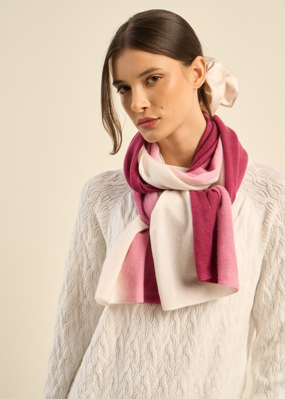 EMMA 100% cashmere scarf - 2 - Sud Express - Sud Express