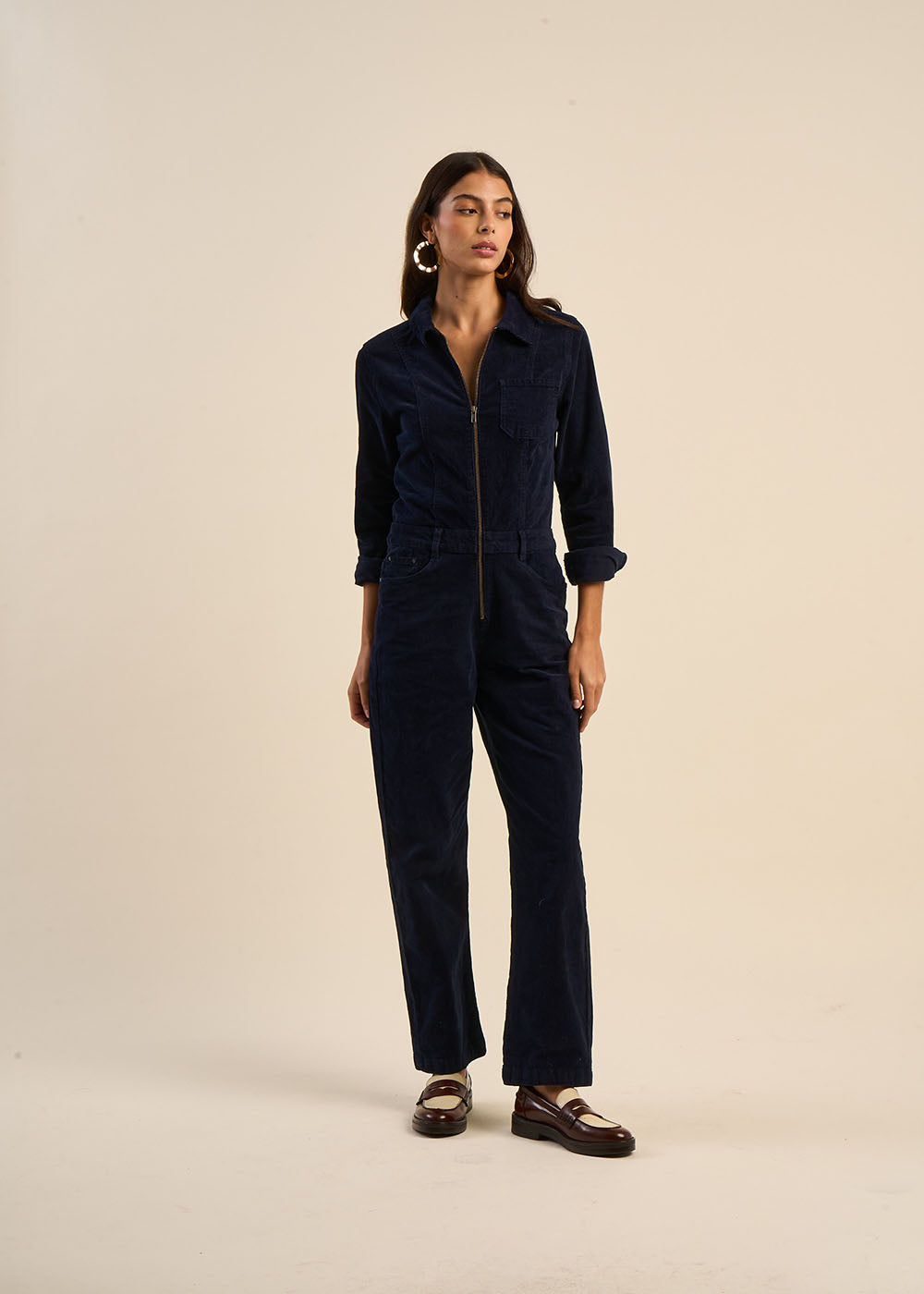 CLARISSA Velvet jumpsuit - 1 - Sud Express - Sud Express