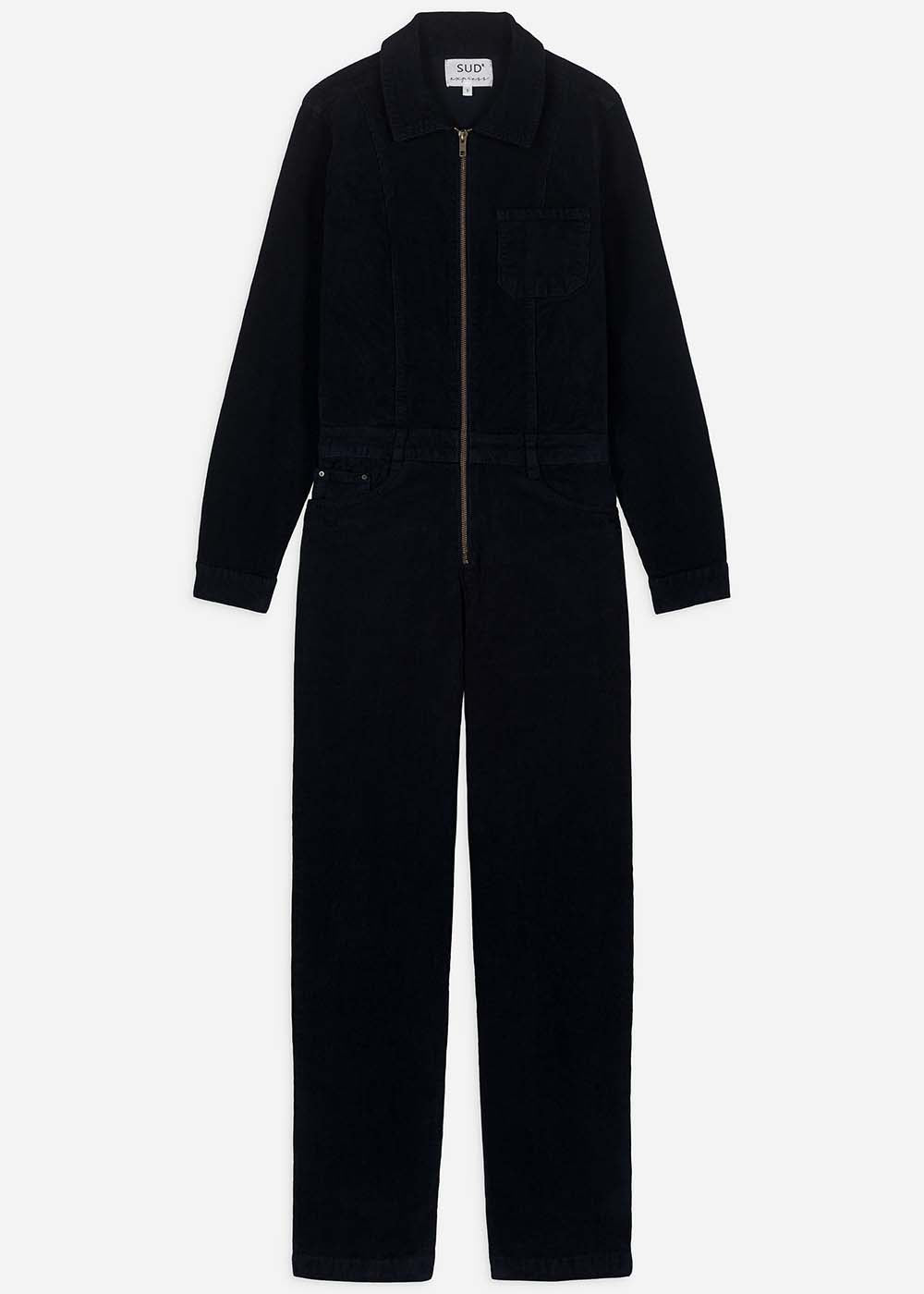 Velvet jumpsuit - Sud Express - 6 - Sud Express