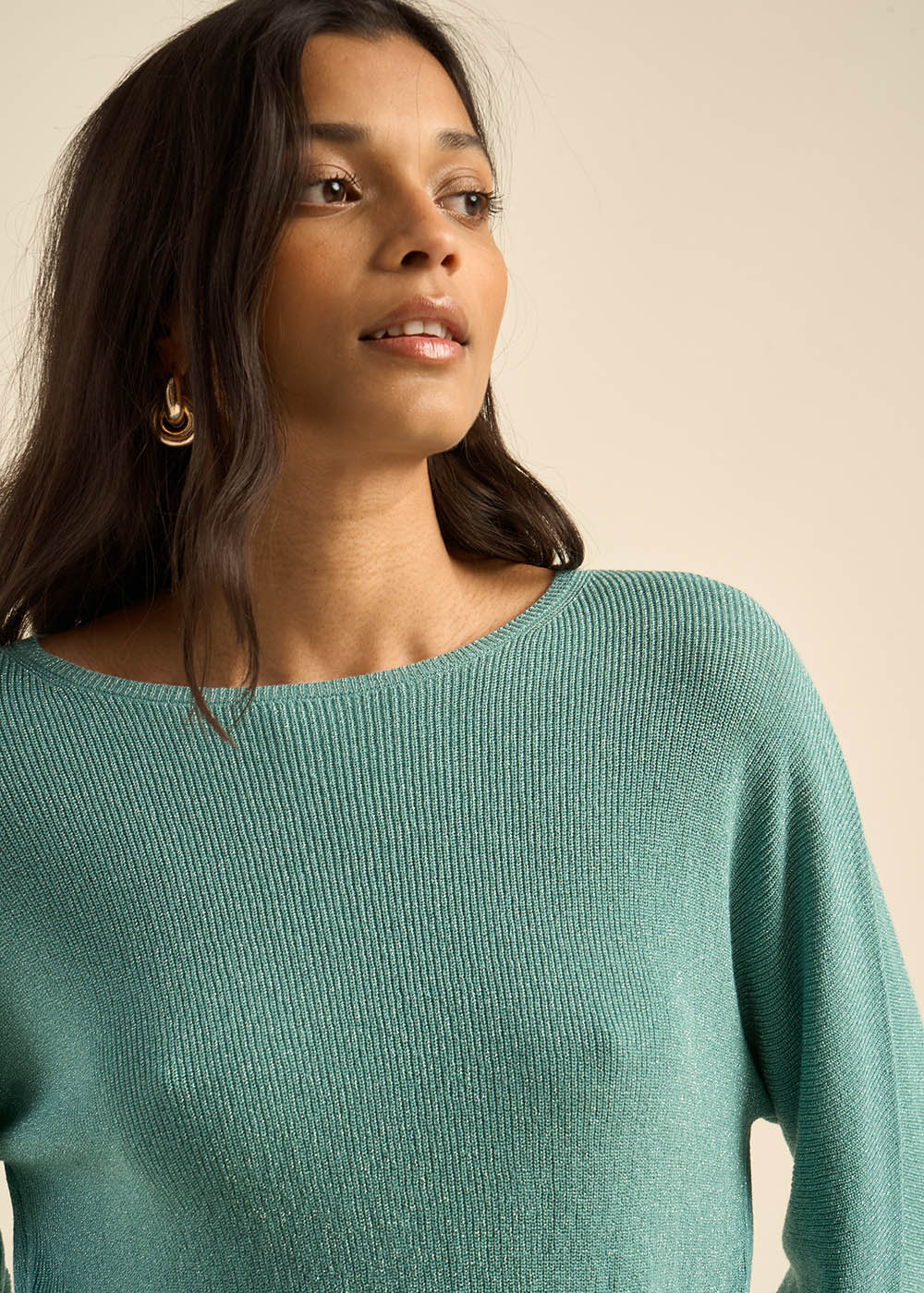 MACARENY Boat-neck sweater - 2 - Sud Express - Sud Express