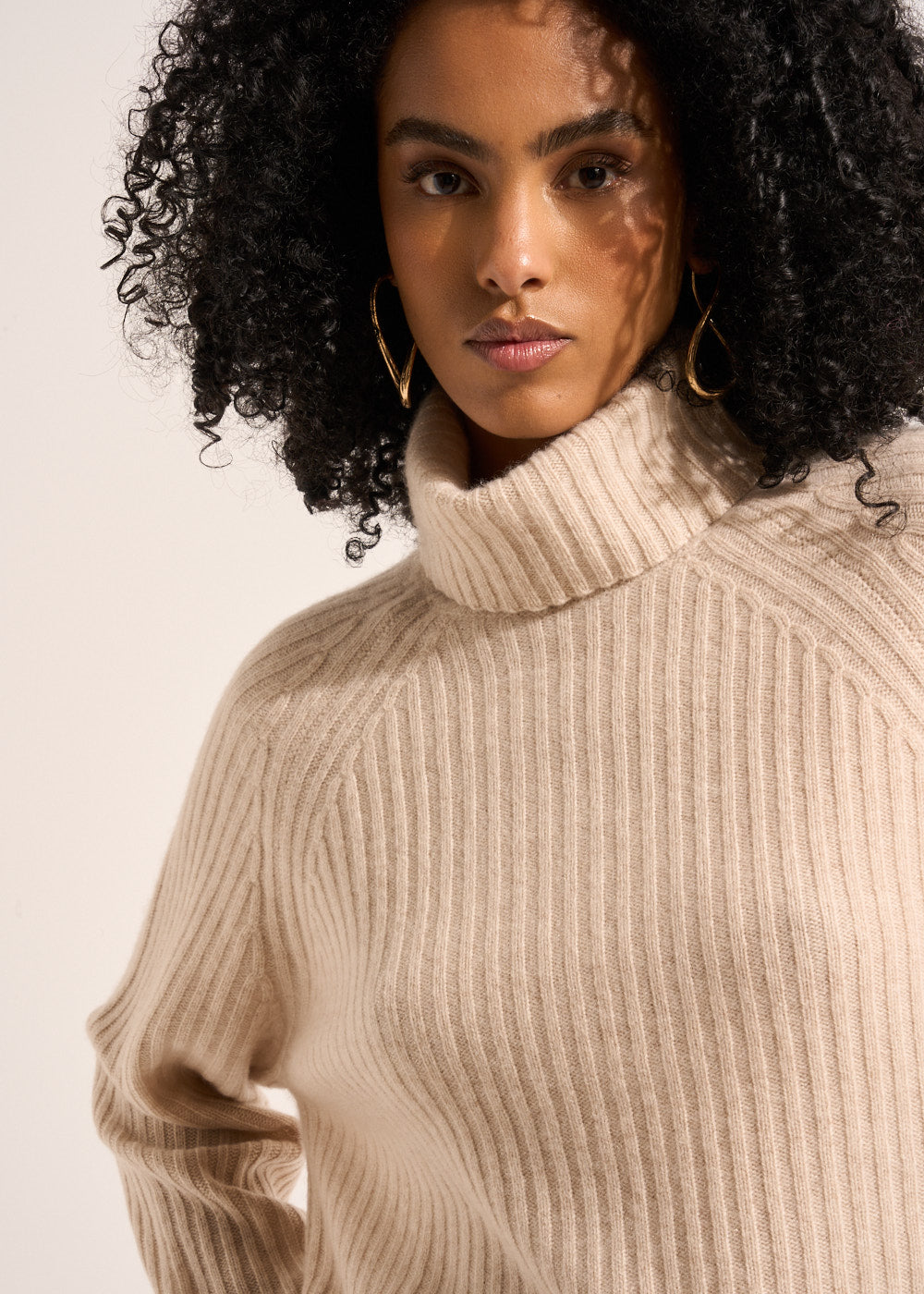 MADINAX Cashmere stand-up collar jumper - 2 - Sud Express - Sud Express