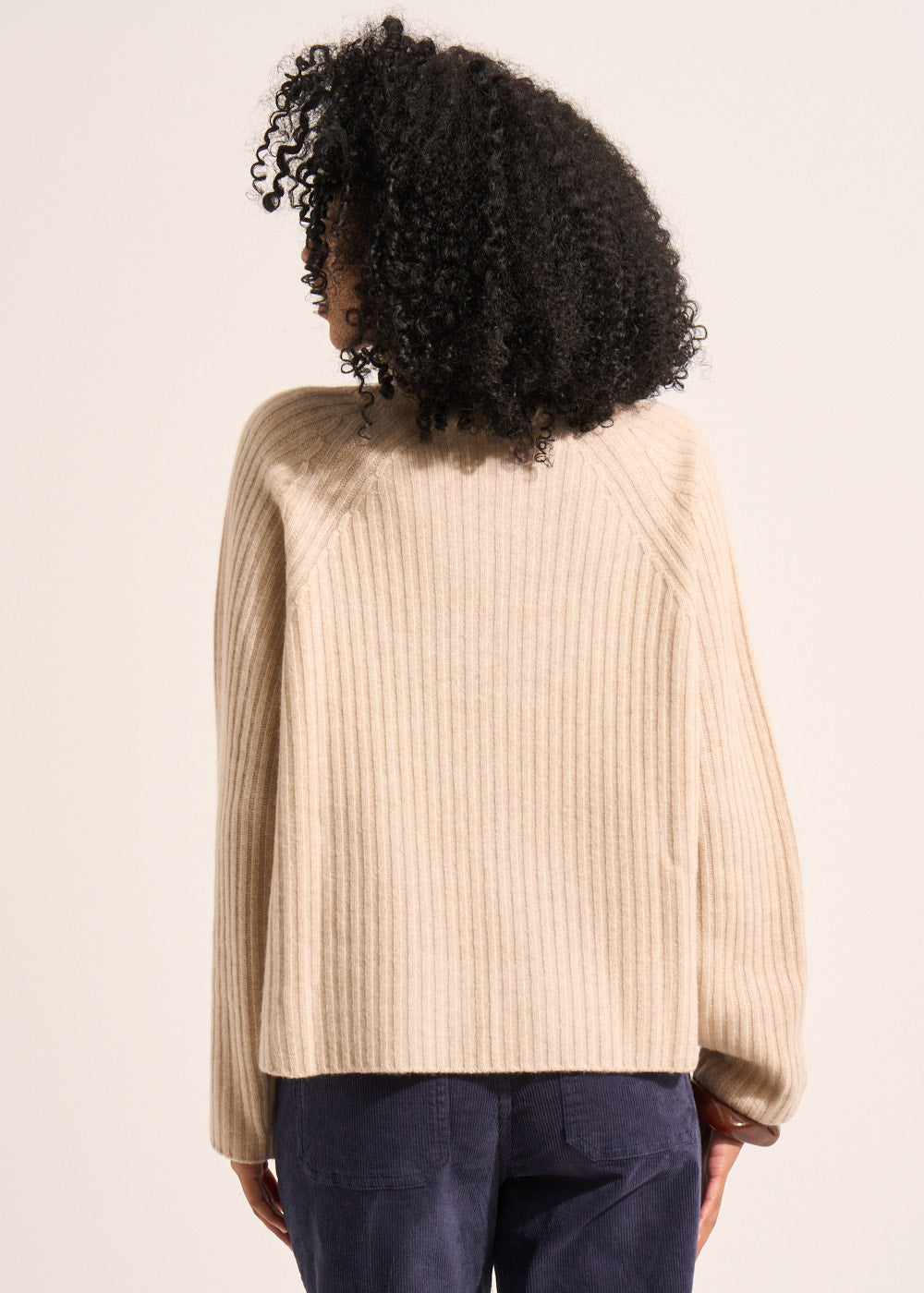 MADINAX Cashmere stand-up collar jumper - 3 - Sud Express - Sud Express