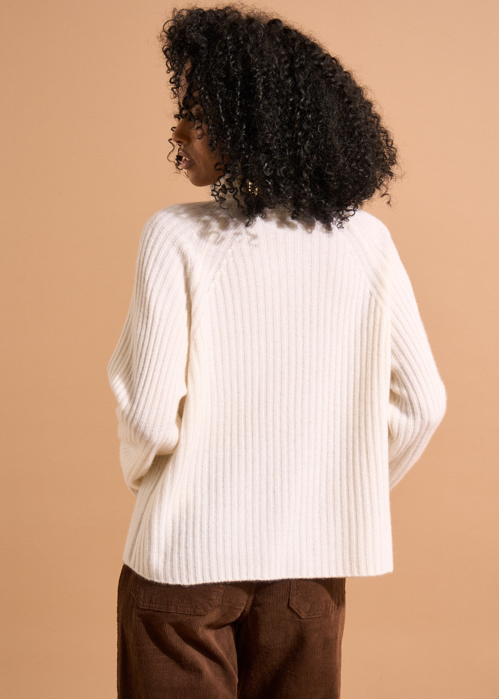 MADINAX Cashmere stand-up collar jumper - 3 - Sud Express - Sud Express