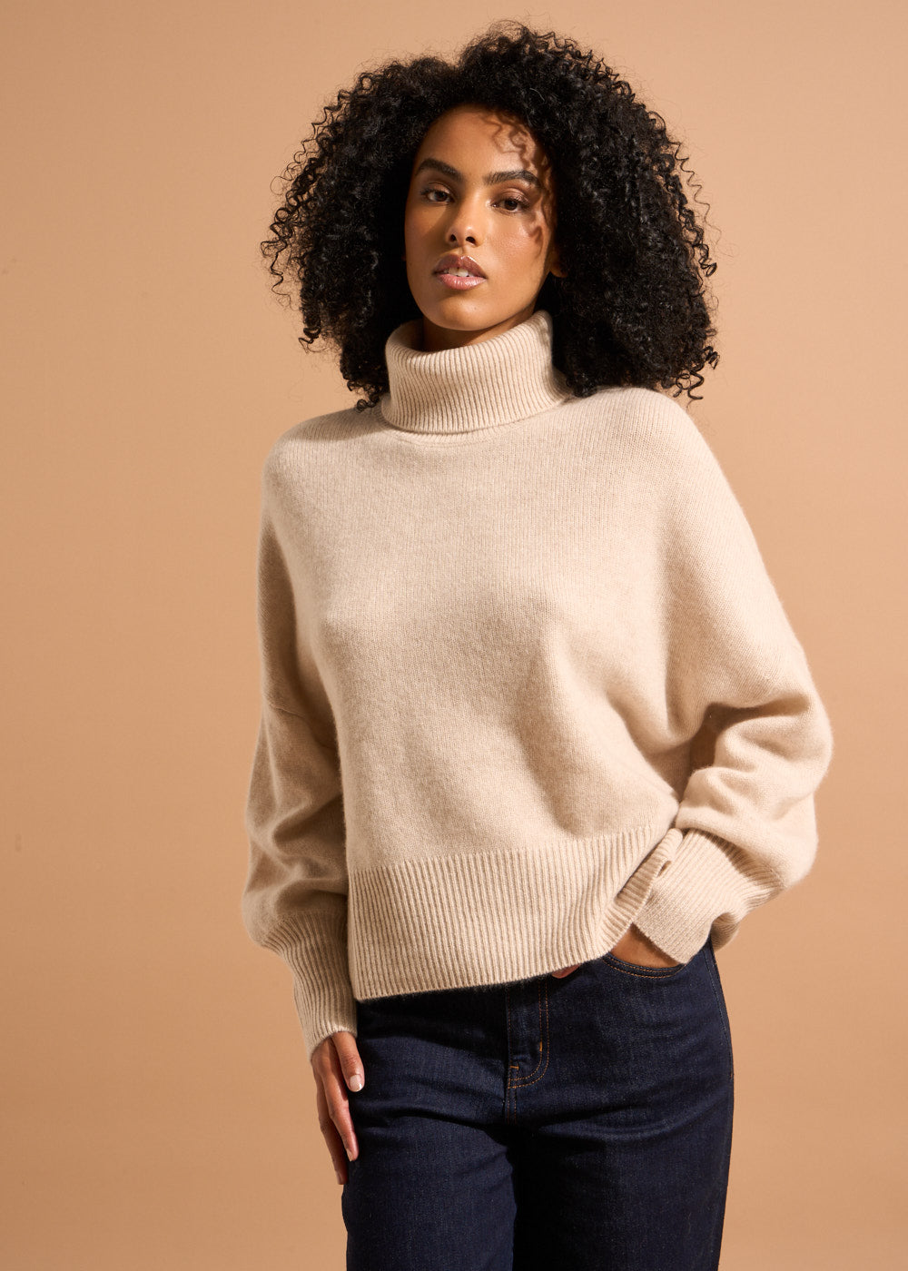 MONPRANO Cashmere turtleneck sweater - 4 - Sud Express - Sud Express